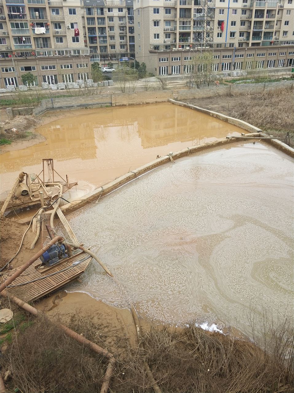 湘阴沉淀池淤泥清理-厂区废水池淤泥清淤