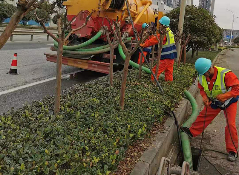 湘阴市政管道清淤